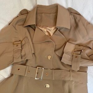 Classic Tan Trench Coat